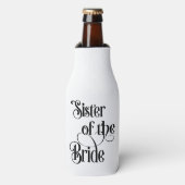 Zuster van de bruid flesjeskoeler (Fles Voorkant)