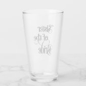 Zuster van de bruid glas (Achterkant)