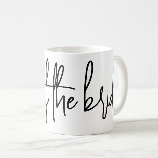 Zuster van de bruid koffiemok (Voorkant rechts)