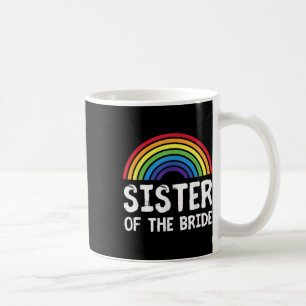 Zuster Van De Bruid Lgbt Lesbisch Huwelijk Bachelo Koffiemok