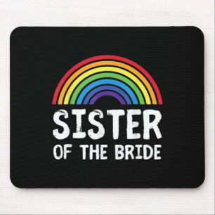 Zuster Van De Bruid Lgbt Lesbisch Huwelijk Bachelo Muismat