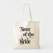 Zuster van de bruid tote bag (Voorkant)