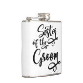 Zuster van de bruidegom heupfles (Rechts)