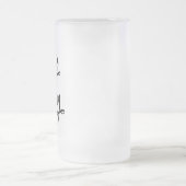 Zuster van de bruidegom matglas bierpul (Center)