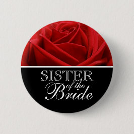 Zuster van de bruidridans ronde button 5,7 cm