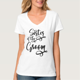 Zuster van de Groom T-shirt