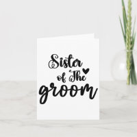 Zuster van de Groom Wedding Matching Bridal Party