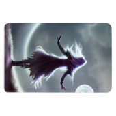 Zuster van de Maan AI Fantasy Digitale Kunst Print Magneet (Horizontaal)