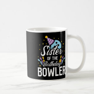 Zuster van de marthday Bowler Bowling Party Matchi Koffiemok