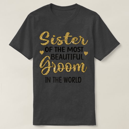 Zuster van de mooiste aardschoen t-shirt (Design voorkant)