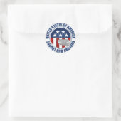 Zuster van de Nationale Garde van het Ford Leger Ronde Sticker (Tas)