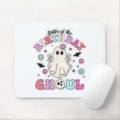 Zuster van de verjaardag Ghoul Groovy Halloween Gh Muismat (Met muis)
