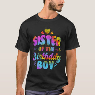 Zuster van de zoon familie das Dye T-shirt