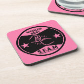 Zuster van een andere meneer bier onderzetter (Linkerzijde)