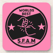 Zuster van een andere meneer bier onderzetter (Voorkant)