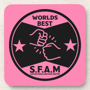 Zuster van een andere meneer bier onderzetter