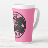 Zuster van een andere meneer latte mok (Rechterhoek)