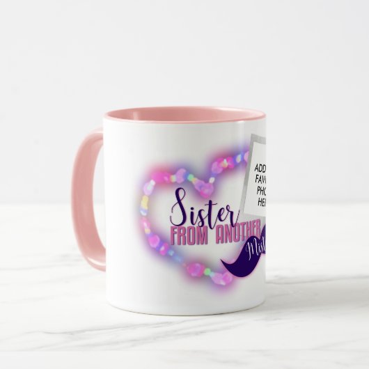 Zuster van een andere meneer mok (Voorkant links)