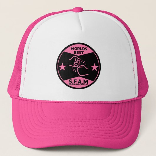 Zuster van een andere meneer trucker pet (Voorkant)