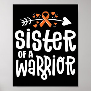 Zuster van een Oranje familie met leukemiekanker Poster