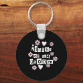 Zuster van Groom White op Black Sleutelhanger (Voorkant)