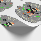 zuster van het halloween-vaccin cadeaupapier (Hoek)