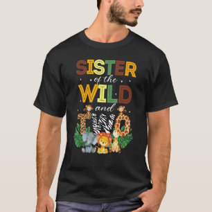 Zuster van het wilde Oerwoud van de twee dierentui T-shirt
