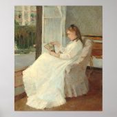 Zuster van kunstenaar in Window, Berthe Morisot Fi Poster (Voorkant)