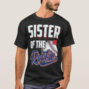 Zuster van Rookie 1 jaar oud Team 1st Birthday Bas T-shirt