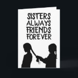 ZUSTER VERJAARDAG VRIEND WENSKAARTEN KAART<br><div class="desc">SISTER BIRTHDAY-KAART</div>