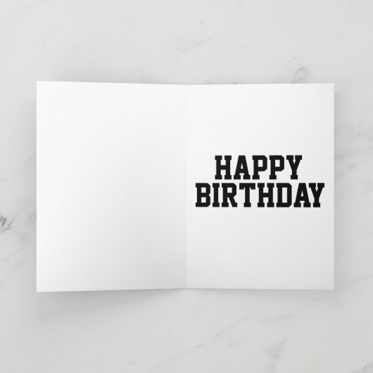 ZUSTER VERJAARDAGSKAARTEN KAART (Binnen)