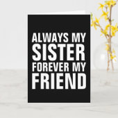 ZUSTER VERJAARDAGSKAARTEN KAART (Gele Bloem)