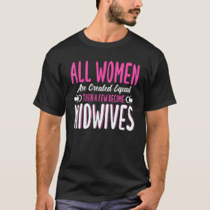 Zuster-verloskundige Birth Worker een paar wordt v T-shirt