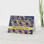 Zuster Voeg naam denken aan je Black Eyed Susans Kaart (Voorkant)