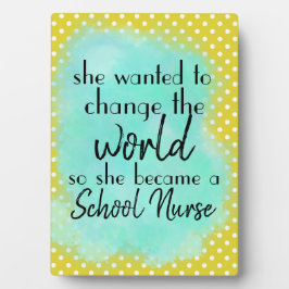 Zuster voor studenten; Trendy en Hip Fotoplaat