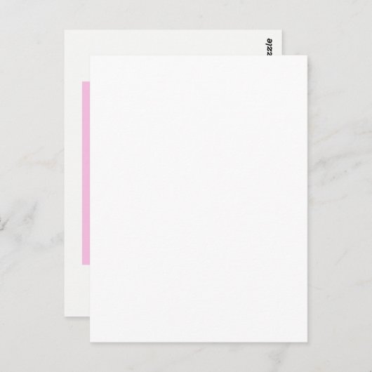 Zuster Wall Post Card Briefkaart (Voorkant / Achterkant)