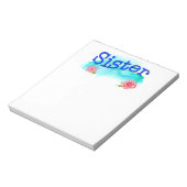 Zuster Waterverf Rozen Notitieblok (Linkerzijde)