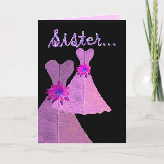 ZUSTER_ Wees mijn bruidsmeisje - (Voorkant)