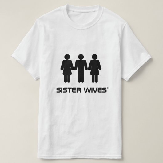 Zuster Wives® - Polygamy T-Shirt (Design voorkant)