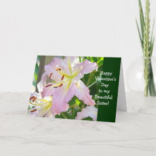 Zuster Zisters Happy Valentine's Day Card Roze Feestdagen Kaart