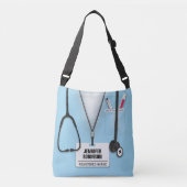 Zuster, zorgverlener, voedingszak crossbody tas (Voorkant)