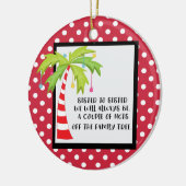 Zuster zuster voor kerstversiering keramisch ornament (Links)