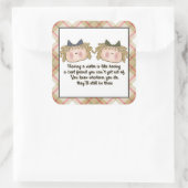 Zustergedicht fun cartoon sticker (Tas)