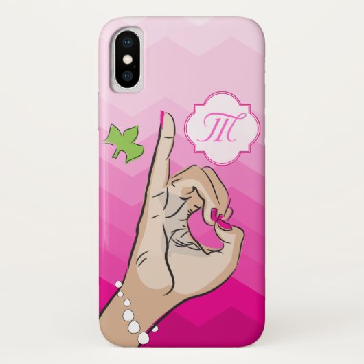 Zusterleven roze en groen Case-Mate iPhone case (Achterkant)