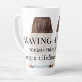 Zusterliefde Geschenk Latte Mok (Linkerhoek)