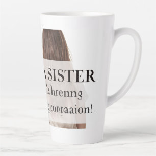 Zusterliefde Geschenk Latte Mok