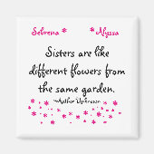 zustermagneet magneet (Voorkant)