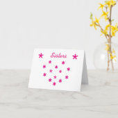 zusternoot Kaart (Gele Bloem)