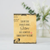 zusterofferte briefkaart (Staand voorkant)