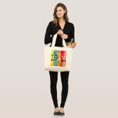 Zusterorde Prinses Grote Tote Bag (Voorkant (model))